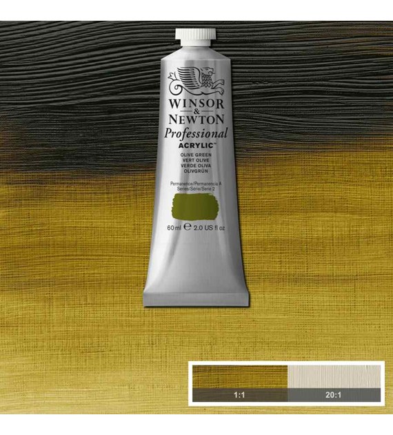 AAC 60ml OLIVE GREEN -Farba akrylowa