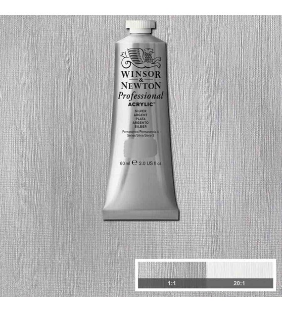 AAC 60ml SILVER -Farba akrylowa