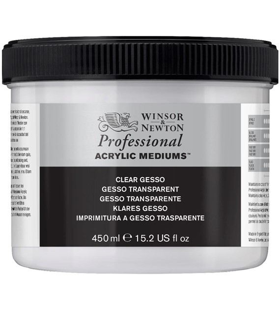 Artists Acryl.Bezbarwny Grunt Akrylowy Gesso 450ml