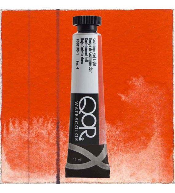 QoR 11ml Cadmium Red Light -akwarela