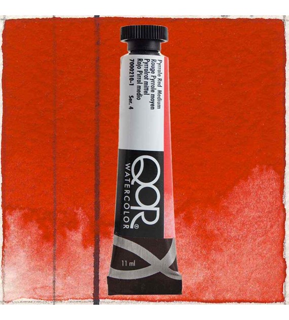 QoR 11ml Pyrrole Red Medium -akwarela