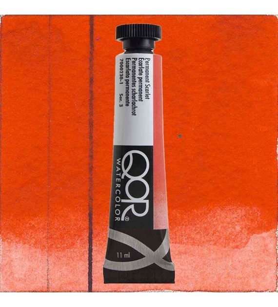 QoR 11ml Permanent Scarlet -akwarela