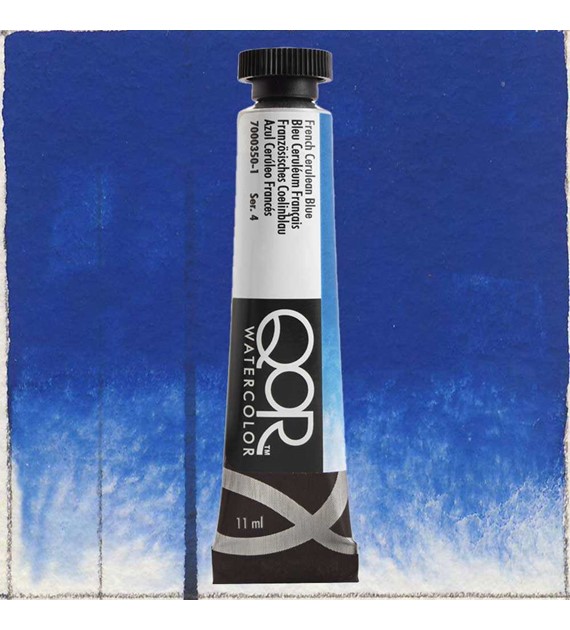 QoR 11ml French Cerulean Blue -akwarela