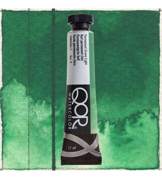 QoR 11ml Permanent Green Light -akwarela