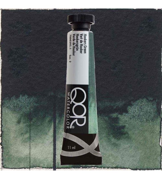 QoR 11ml Hookers Green -akwarela