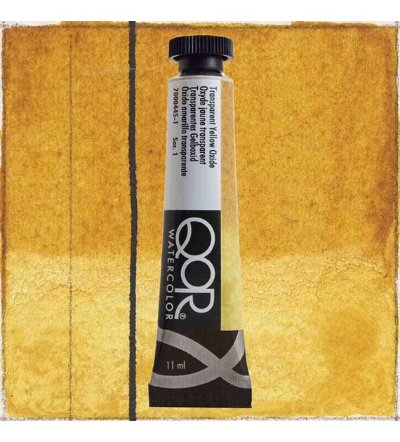 QoR 11ml Transparent Yellow Oxide -akwarela