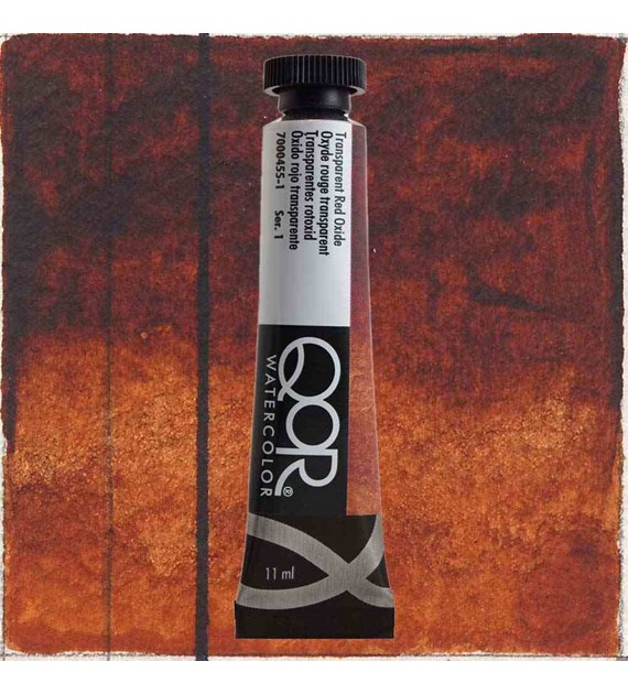 QoR 11ml Transparent Red Oxide -akwarela