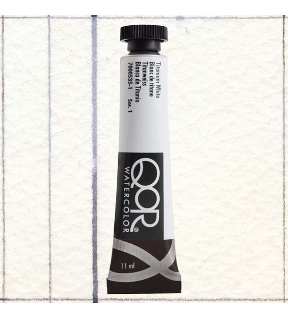 QoR 11ml Titanium White -akwarela