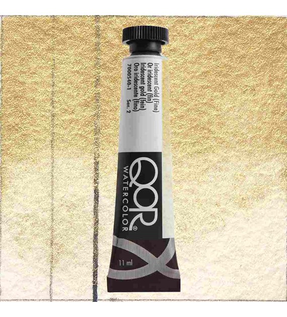 QoR 11ml Iridescent Gold (Fine) -akwarela
