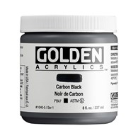 Golden HB Carbon Black 236ml -farba