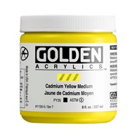 Golden HB C.P. Cadmium Yellow Medium 236ml -farba