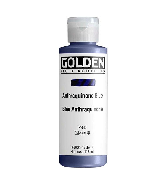 Golden Fl. Anthraquinone Blue 118ml -farba
