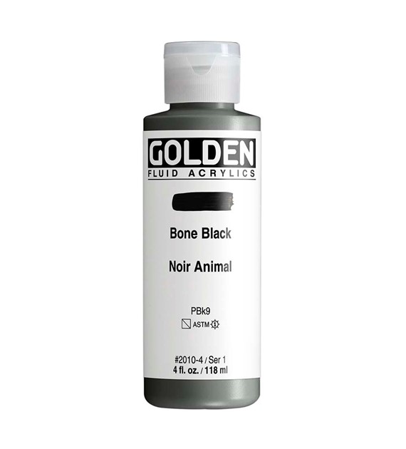 Golden Fl. Bone Black 118ml -farba