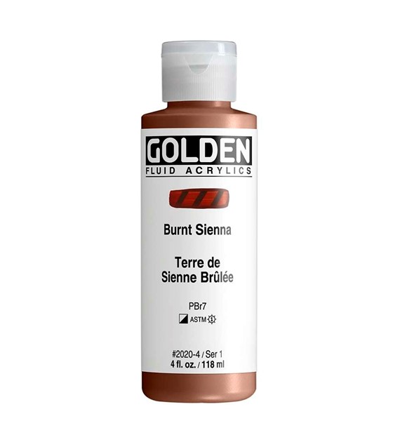 Golden Fl. Burnt Sienna 118ml -farba