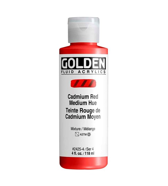 Golden Fl. Cadmium Red Medium Hue 118ml -farba