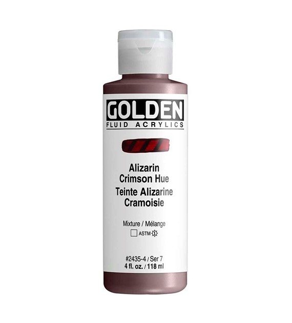 Golden Fl. Hist. Alizarin Crimson Hue 118ml -farba