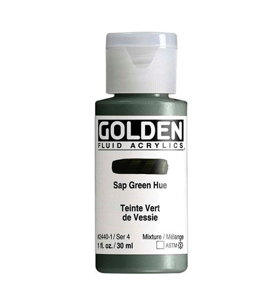 Golden Fl. Hist. Sap Green Hue 30ml -farba