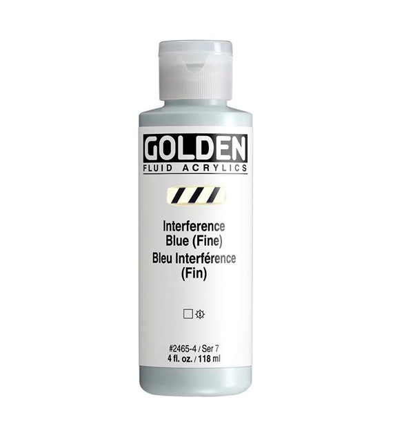 Golden Fl. Interference Blue (fine) 118ml -farba
