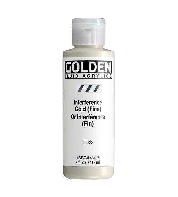 Golden Fl. Interference Gold (fine) 118ml -farba