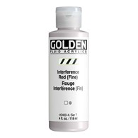 Golden Fl. Interference Red (fine) 118ml -farba