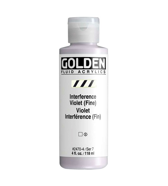 Golden Fl. Interference Violet (fine) 118ml -farba