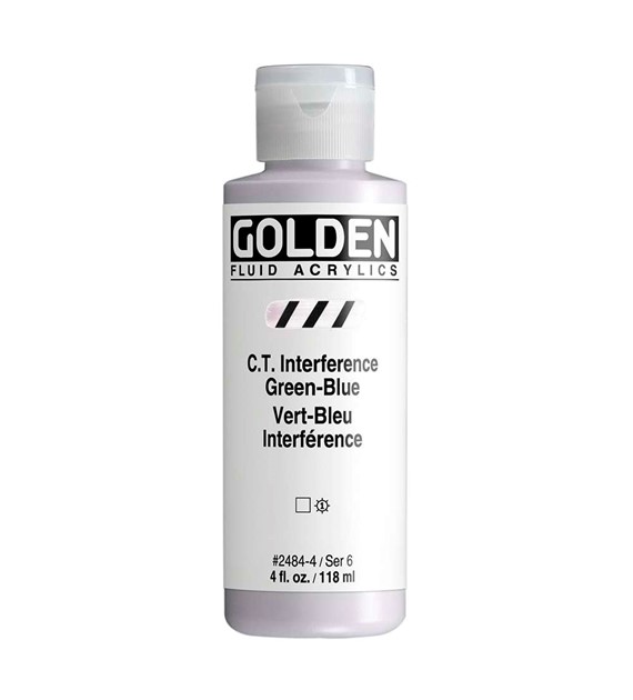 Golden Fl C.T. Interference Green/Blue 118ml-farba