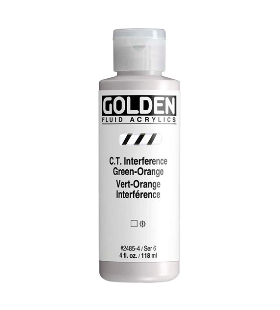 Golden Fl C.T.Interference Green/Oran. 118ml-farba