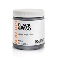 Golden Black Gesso 236ml -grunt
