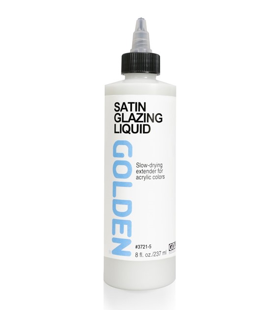 Golden Acrylic Glazing Liquid (Satin) 236ml-medium
