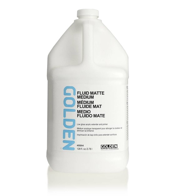 Golden Fluid Matte Medium 3,78L