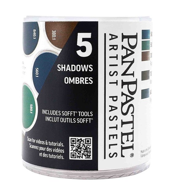 PanPastel Zestaw 5 super ciemnych odcieni II