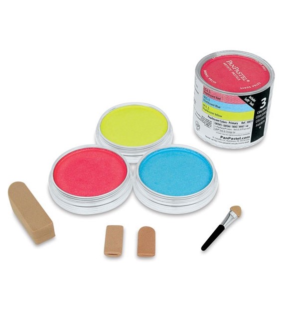 PanPastel Zestaw 3 perłowe kolory podstawowe