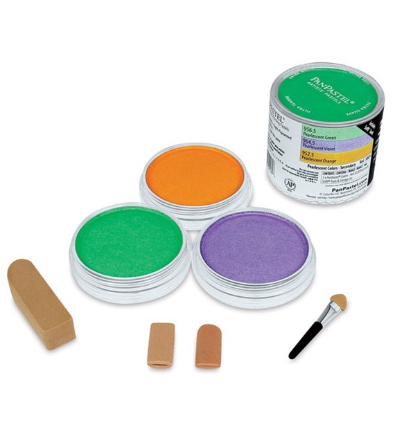 PanPastel Zestaw 3 perłowe kolory pochodne