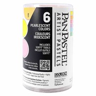 PanPastel Zestaw 6 perłowych kolorów -pełna gama