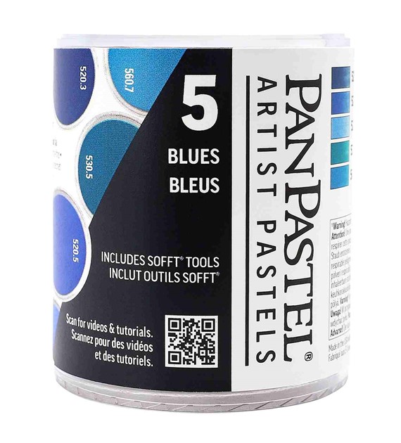 PanPastel Zestaw 5 - błękity BLUES