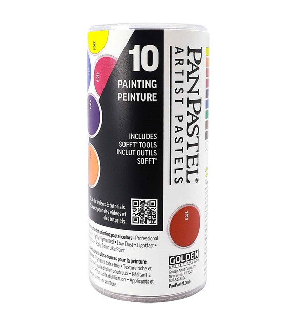 PanPastel Zestaw 10 startowy - Kolory podstawowe