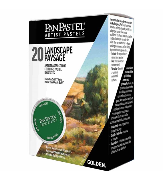 PanPastel Zestaw 20 do malowania pejzaży LANDSCAPE