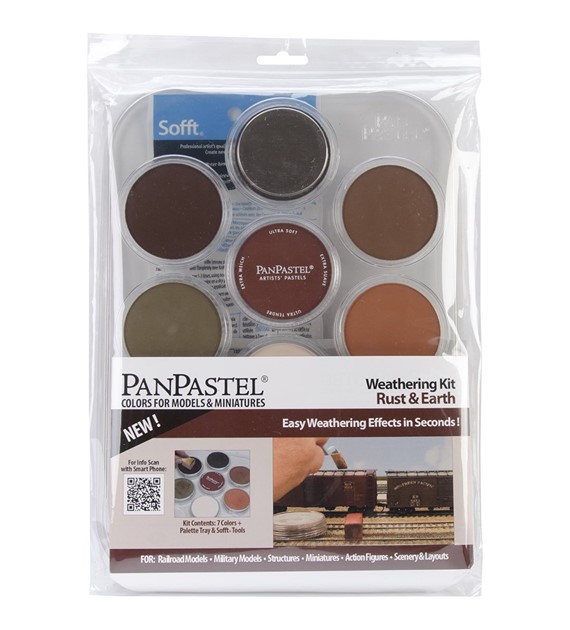 PanPastel Zestaw 7 Weathering Colors - Rust&Earth
