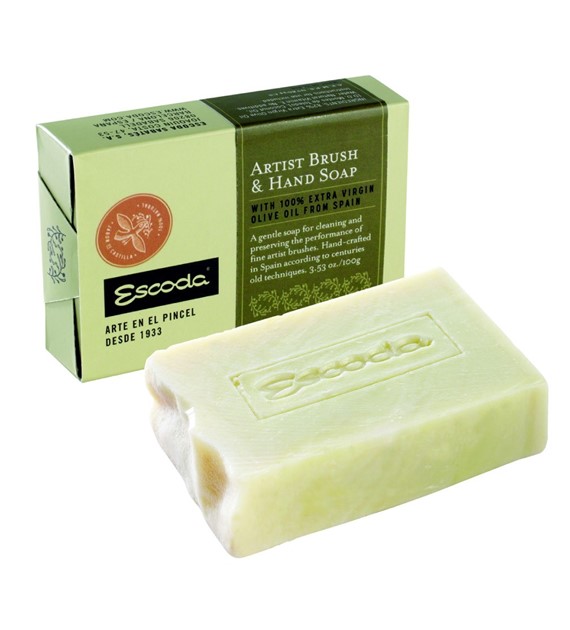 E B100 OLIVE OIL SOAP 100gr -mydło do mycia pędzli