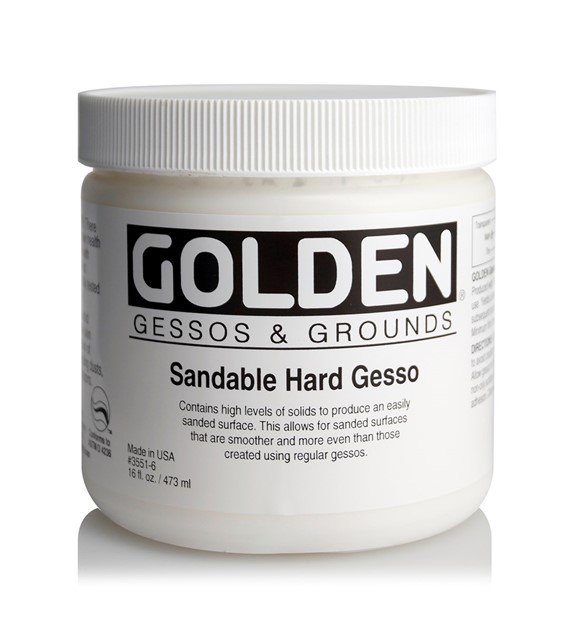 Golden Sandable Hard Gesso 473ml -grunt