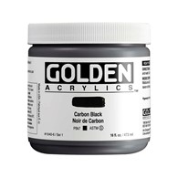 Golden HB Carbon Black 473ml -farba