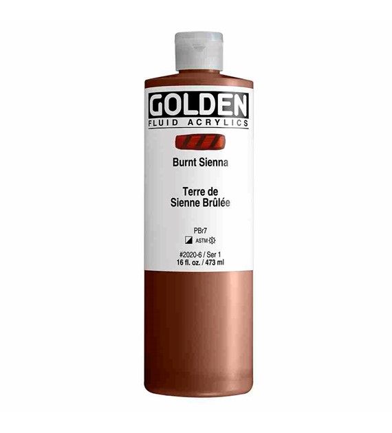 Golden Fl. Burnt Sienna 473ml -farba