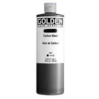 Golden Fl. Carbon Black 473ml -farba