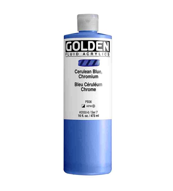 Golden Fl. Cerulean Blue Chromium 473ml -farba