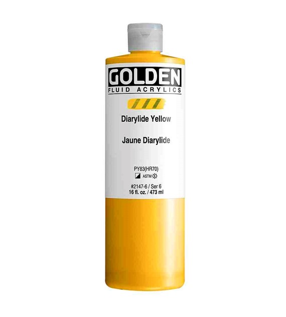 Golden Fl. Diarylide Yellow 473ml -farba
