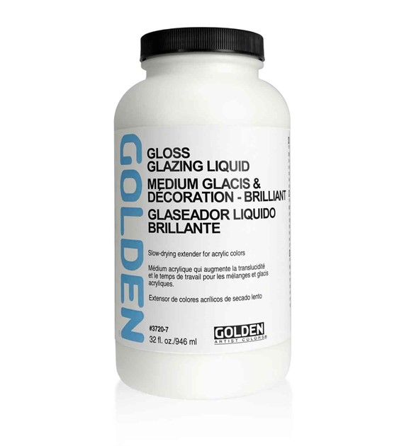 Golden Acrylic Glazing Liquid (Gloss) 946ml-medium