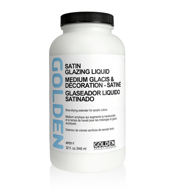 Golden Acrylic Glazing Liquid (Satin) 946ml-medium