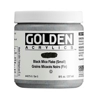Golden Black Mica Flake Small 236ml -farba