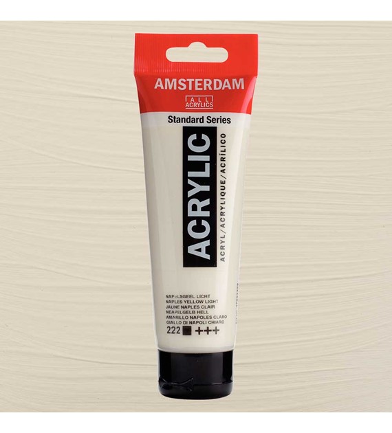 Amsterdam Acrylic 120 ML.NAPLES YLW.LT.