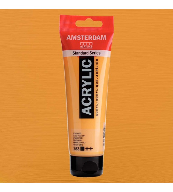 Amsterdam Acrylic 120 ML.GOLD YELLOW